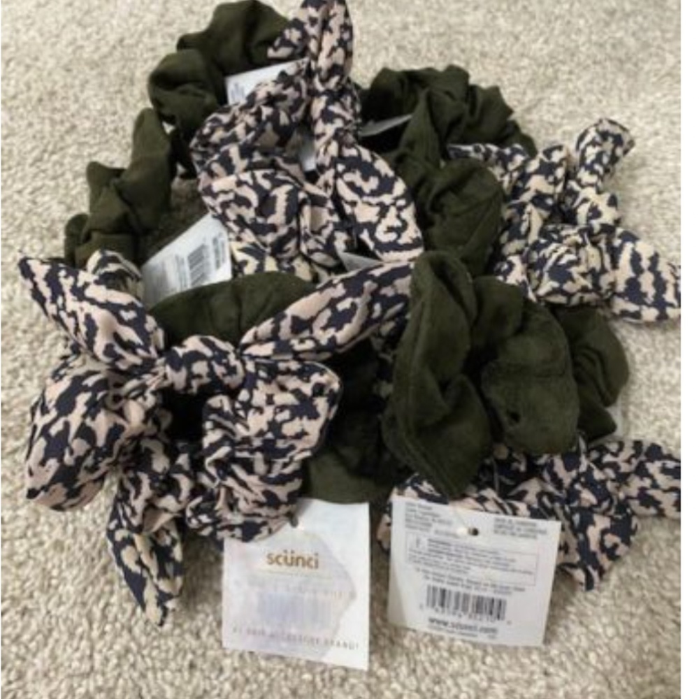 Brand New Lot of 9 New With Tags Scünci Scunci hair accessories scrunchy
